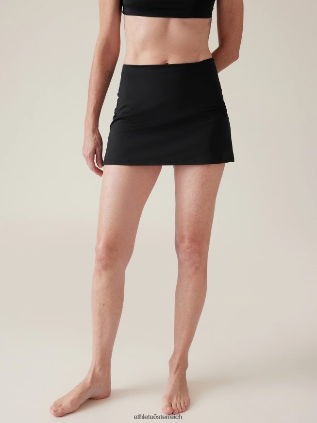 Gezeiten-Schwimmrock Frauen Athleta Schwarz 82BH24923 Badebekleidung