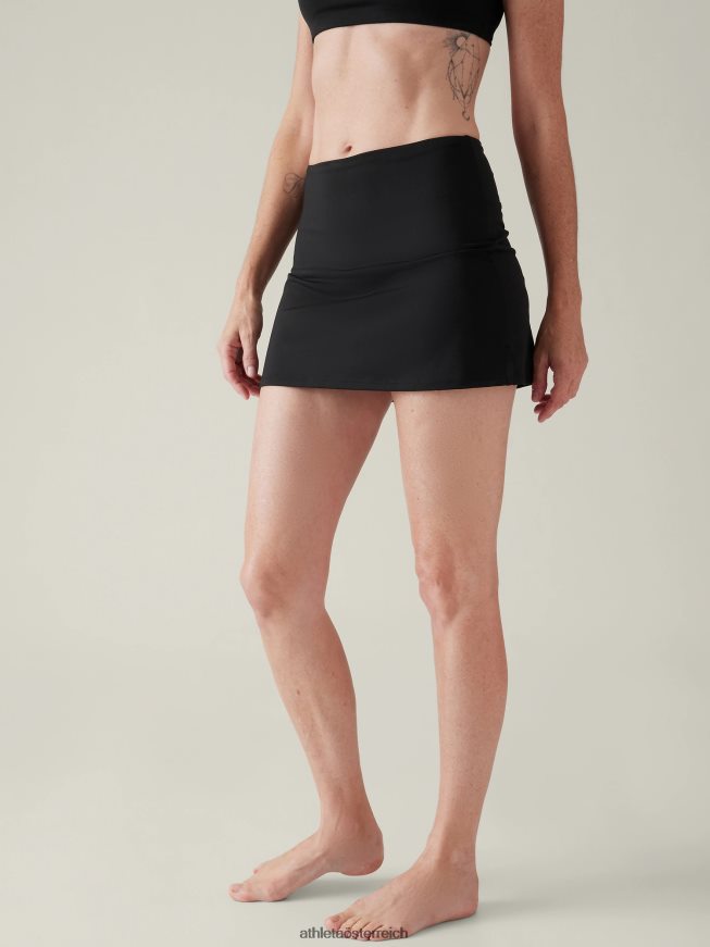 Gezeiten-Schwimmrock Frauen Athleta Schwarz 82BH24923 Badebekleidung