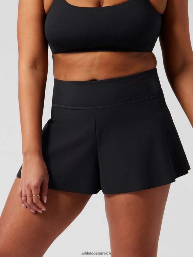 Makani Badeshorts Frauen Athleta Schwarz 82BH24941 Badebekleidung