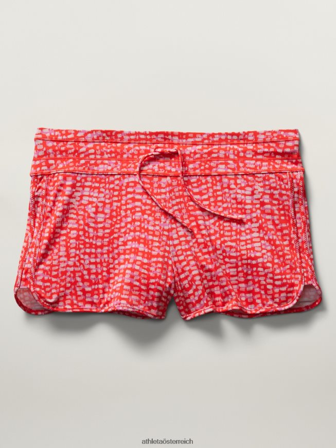 Surge Badeshorts Frauen Athleta Hudson-Rot 82BH24794 Badebekleidung