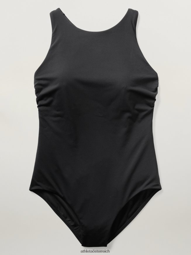 Malediven einteiliger Badeanzug Frauen Athleta Schwarz 82BH24808 Badebekleidung