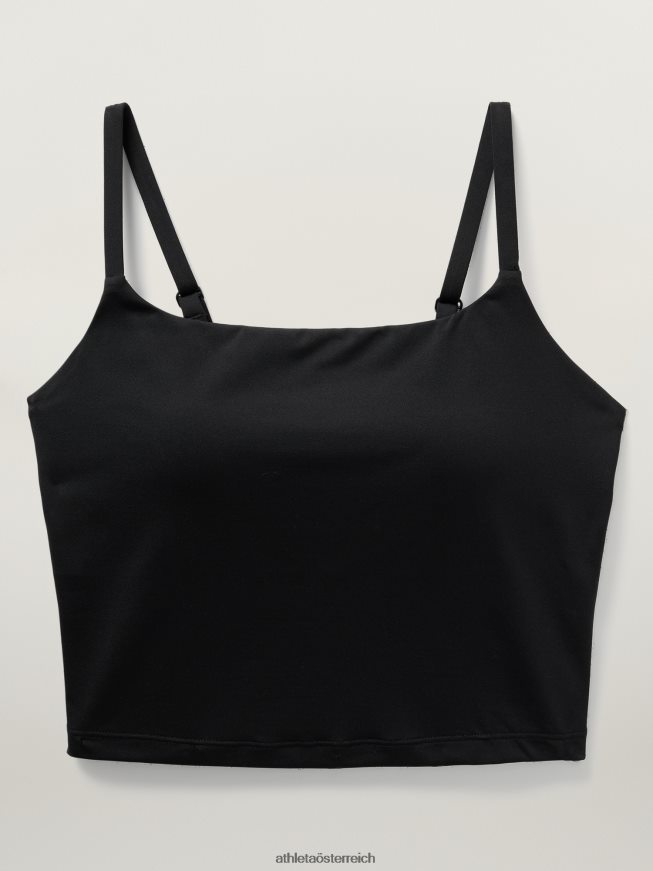 Scoop Crop Tankini d-dd Frauen Athleta Schwarz 82BH24916 Badebekleidung