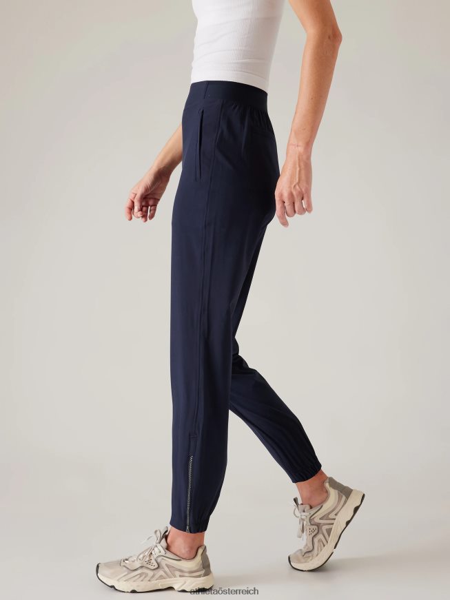 Brooklyn Heights Hochhaus-Jogginghose Frauen Athleta Marine 82BH24159 Kleidung