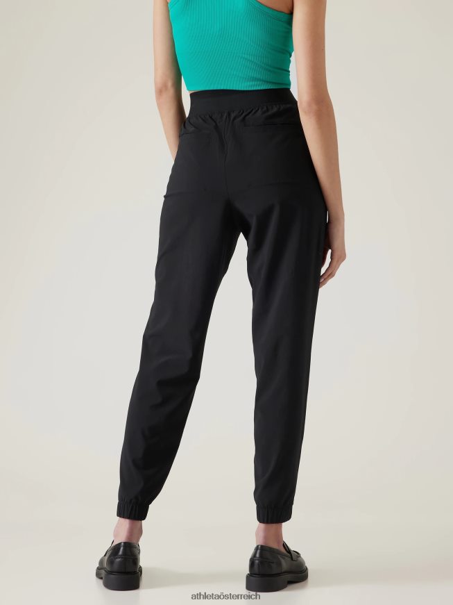 Brooklyn Heights Hochhaus-Jogginghose Frauen Athleta Schwarz 82BH2494 Kleidung