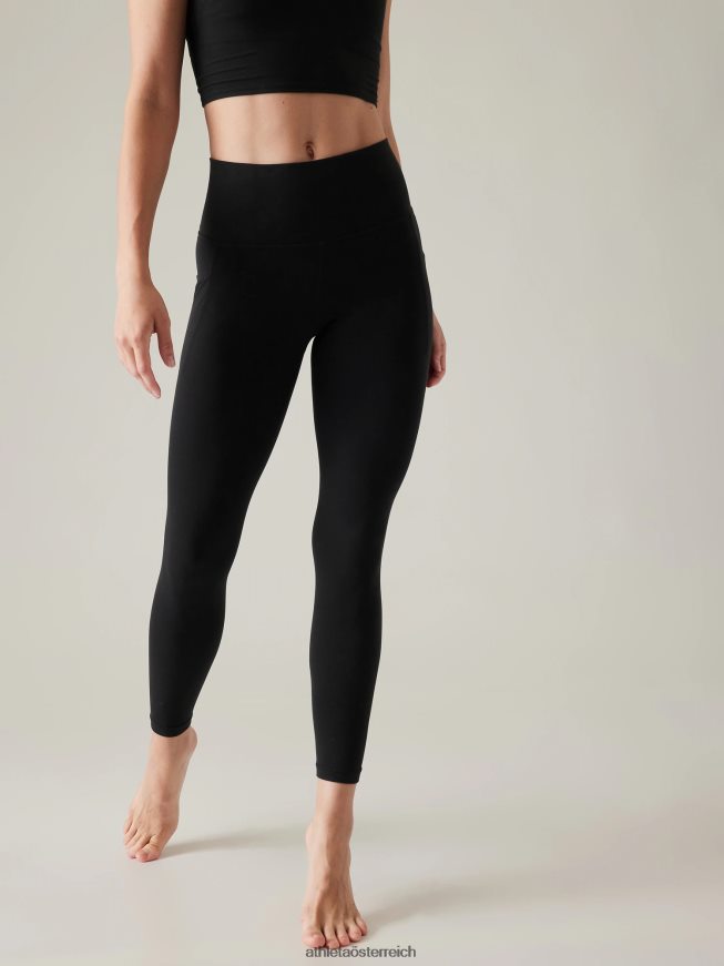 Anrede 7/8 fest verstauen Frauen Athleta Schwarz 82BH248 Kleidung