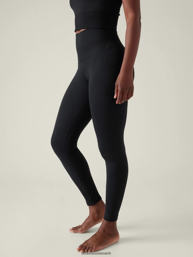 Aurora nahtlose Tight Frauen Athleta Schwarz 82BH2439 Kleidung