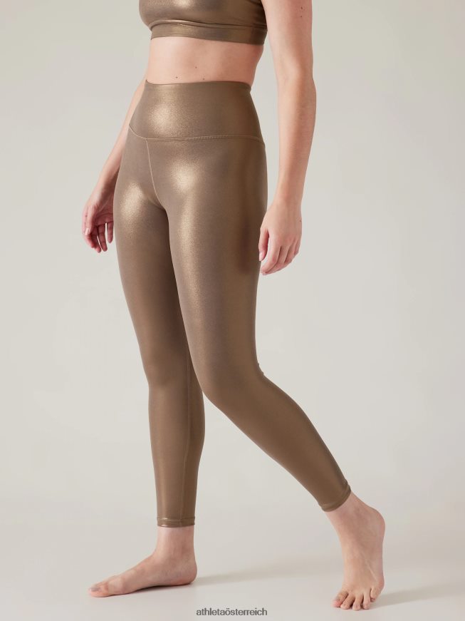 Ultrahohe Elation-Tights Frauen Athleta Pyritglanz 82BH24129 Kleidung