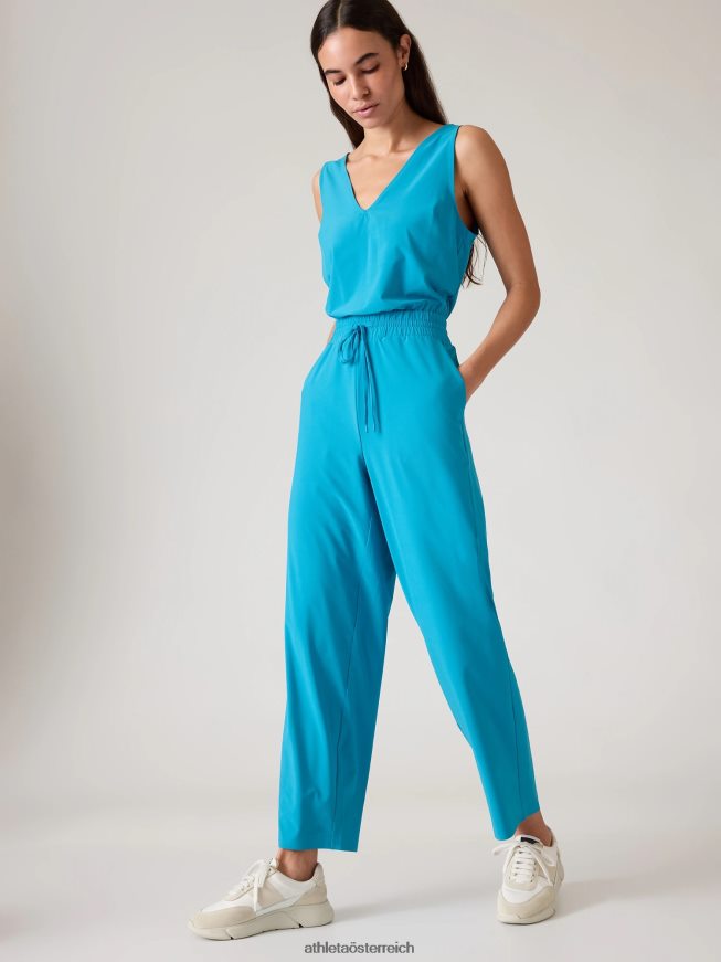 Avenue-Jumpsuit Frauen Athleta Pazifik 82BH24755 Kleidung