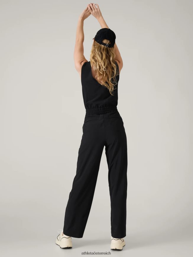 Avenue-Jumpsuit Frauen Athleta Schwarz 82BH24749 Kleidung