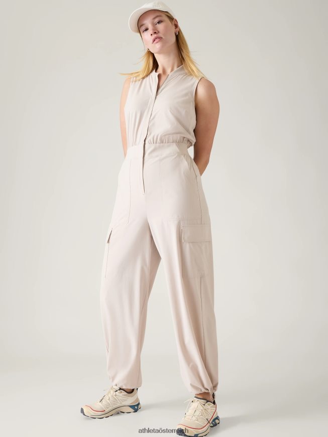 Brooklyn Utility-Jumpsuit Frauen Athleta Abalone grau 82BH24737 Kleidung