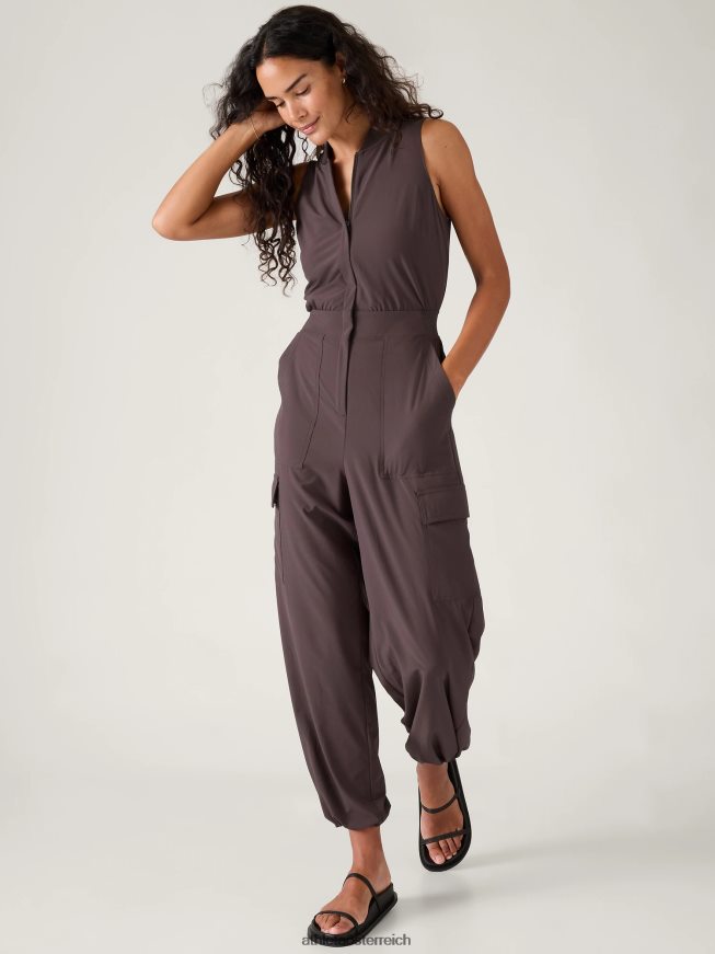 Brooklyn Utility-Jumpsuit Frauen Athleta Schiefer 82BH24745 Kleidung