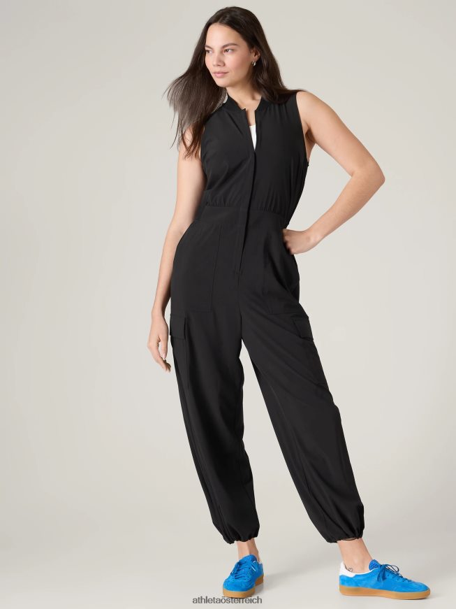 Brooklyn Utility-Jumpsuit Frauen Athleta Schwarz 82BH24746 Kleidung