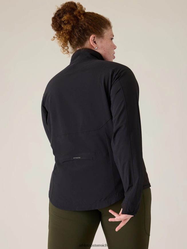 Laufen Sie mit dieser Jacke Frauen Athleta Schwarz 82BH24560 Kleidung