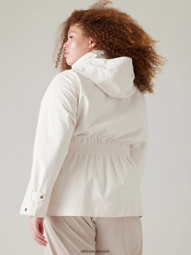 Rainout-Sutro-Trench Frauen Athleta Magnolienweiß 82BH24558 Kleidung