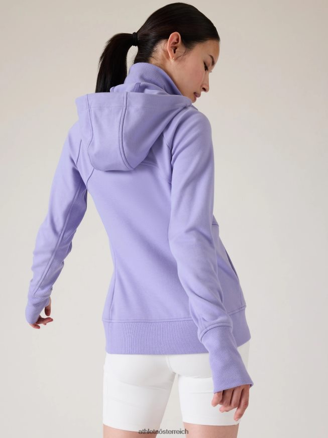 Triumph-Kapuzenpullover Frauen Athleta Aurora lila 82BH24495 Kleidung