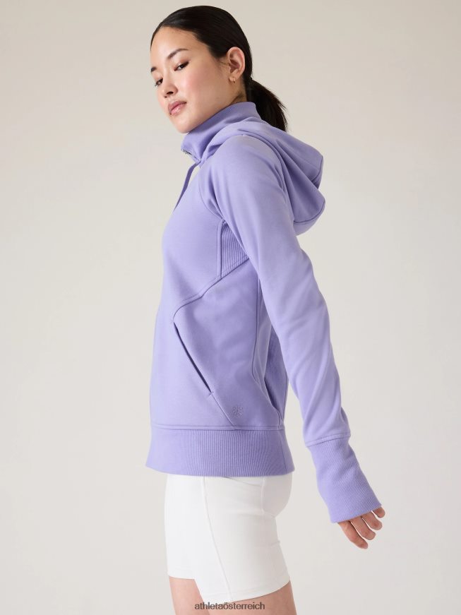 Triumph-Kapuzenpullover Frauen Athleta Aurora lila 82BH24495 Kleidung