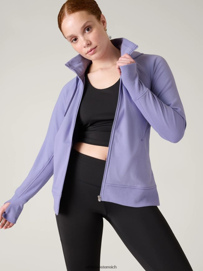 Triumph-Kapuzenpullover Frauen Athleta Aurora lila 82BH24495 Kleidung