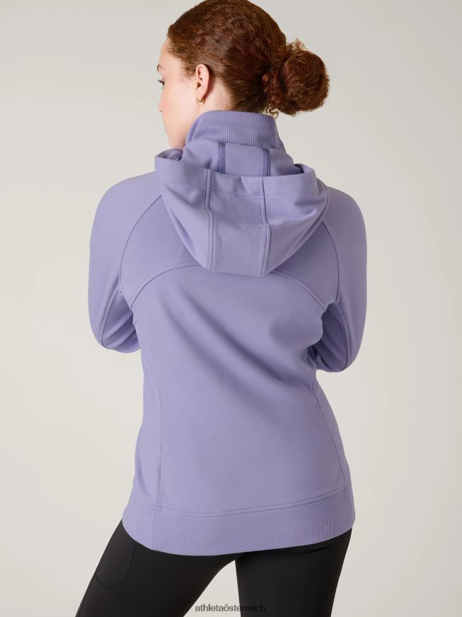 Triumph-Kapuzenpullover Frauen Athleta Aurora lila 82BH24495 Kleidung