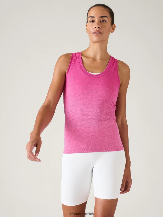 Nahtloser Momentum-Tank Frauen Athleta Eispflanzen-Rosa-Farbverlauf 82BH24261 Kleidung