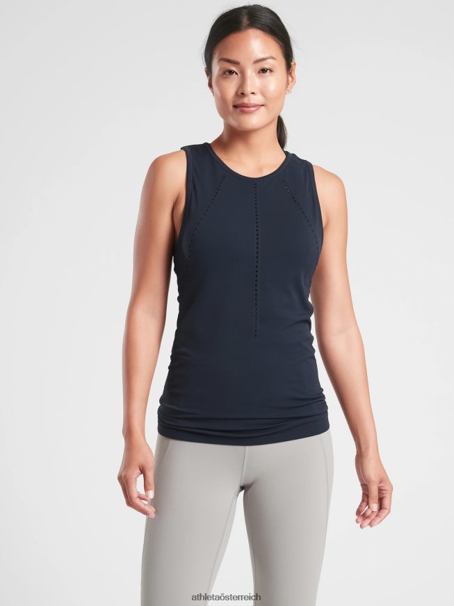 Nahtloses Vorberg-Tanktop Frauen Athleta Marine 82BH24532 Kleidung