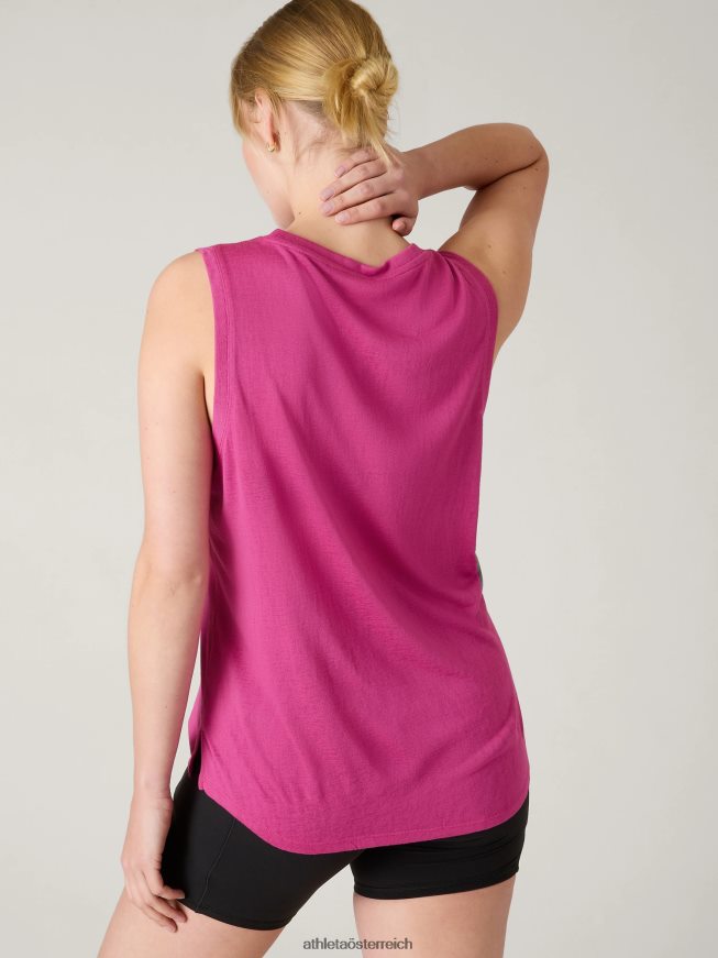 luftiger Tank Frauen Athleta Eispflanze rosa 82BH24191 Kleidung