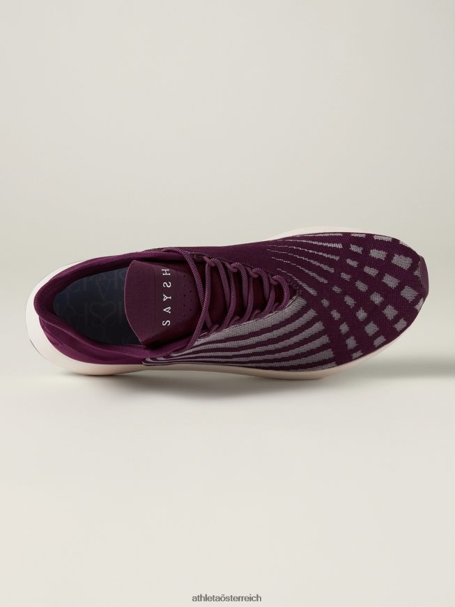 sagt ein Sneaker Frauen Athleta Aubergine 82BH241019 Schuhwerk